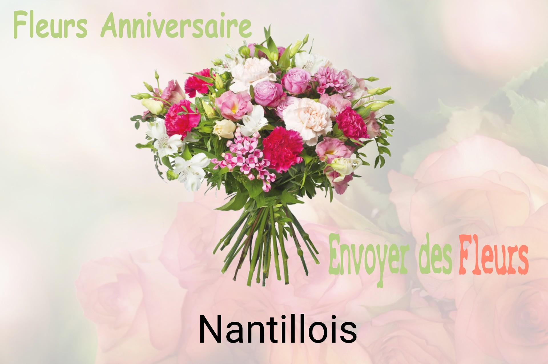Bouquet de fleurs d’anniversaire livré à Nantillois